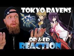 Checking out Tokyo Ravens Opening and ending Reaction