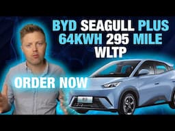 BYD Seagull 64kWh CONFIRMED for UK, Europe, and Australia in JUNE