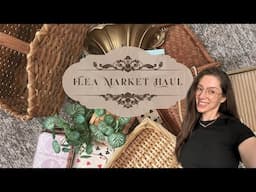 COMMUNITY SALE SHOP W ME + HAUL ✨ - shopping a community flea market for vintage goods!