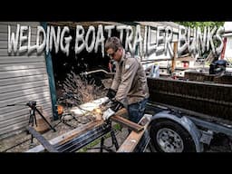 Welding New Boat Trailer Bunks | BestArc BTC800XP