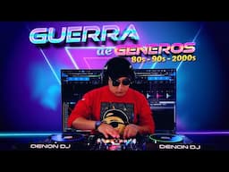 MIX GUERRA DE GÉNEROS 80s, 90s Y 2000s VOL.1 | DJ ROLL PERÚ