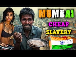 A PLACE OF CHAOS, POVERTY AND CHEAP LABOR ! - LIFE IN THE WORLD'S LARGEST SLUM CITY MUMBAI INDIA
