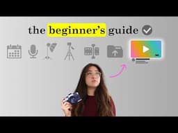 how to make your FIRST YouTube video in 2025