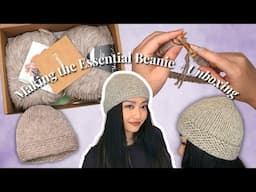 Making the Unravelled Essential Beanie + Unboxing