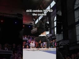 only needed 30 secs to hype it up! 📢 B-Boy Djibril