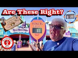 DISNEY WAIT TIMES and PLANING THE PERFECT ROPE DROP DAY STRATEGY! | TRAVELING AROUND DISNEY