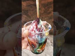 Yummy Summer special cool cool Ice gola multi flavoured fruit syrups making blog