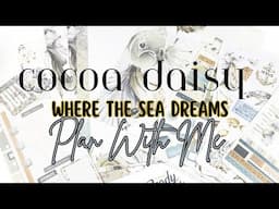 Plan With Me: Cocoa Daisy July Theme| Where The Sea Dreams Week At A Glance