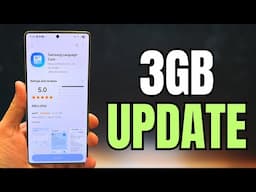 Critical Samsung Update Rolling Out For Galaxy Smartphones (3GB Size!)