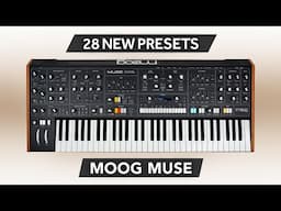 MOOG MUSE ♫ 28 ULTIMATE SOUNDS - Famous Iconic Sounds!!!!
