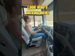 Look Who’s Driving the RV Now!!