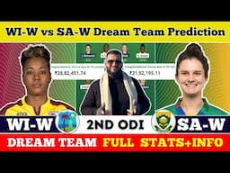 WI-W vs SA-W Dream11 Prediction|WI-W vs SA-W Dream11|WI-W vs SA-W Dream11 Team Prediction|