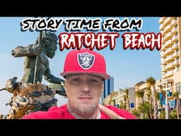 Answering Questions with the viewers from the Beach balcony.