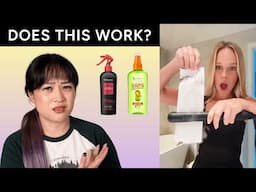 Debunking the heat protectant test almost broke me