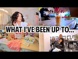 MOM VLOG | FLEXI ROD SET, OUIDAD SALON EXPERIENCE, TODDLER GIFT BASKET, WORSHIP, GOODBYE HIGHLIGHTS