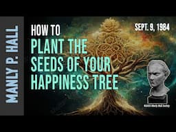 Manly P. Hall: Planting the Seeds of your Happiness Tree