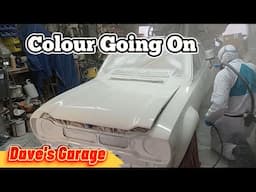 Ford Escort MK1 Restoration Project, Finally The Final Coat.... Normal Bloke Sprays His Classic Car