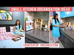Small Kitchen Organization IDEAS | Countertop Organization | Nestasia Product Review