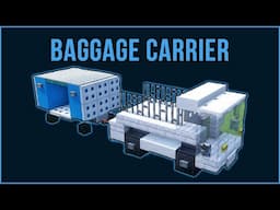 Minecraft Tutorial: How to Make a Baggage / Luggage Carrier