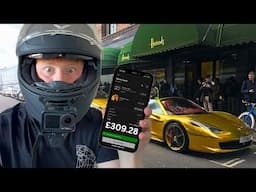 I Delivered In London's Richest Area During Summer!