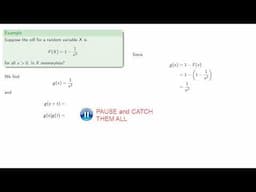 More Memoryless Distributions