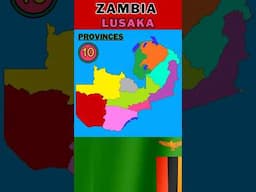 10 Provinces of Zambia 🇿🇲 | #zambia #provinces