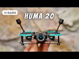 Sub250 Huma 20 is a tiny + powerful 2" DJI O4 Pro Cinewhoop | Setup & Review
