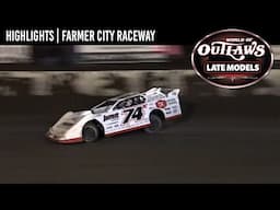 World of Outlaws Late Model Series | Farmer City Raceway | April 11, 2025 | HIGHLIGHTS