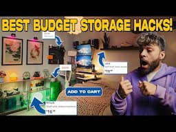 Space-Saving Hacks for Tiny Bedrooms (AMAZON & IKEA FINDS)