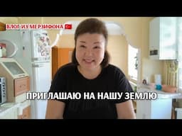 Проводила мужа/приглашаем на нашу землю/волшебная тряпка/смотрю фильм