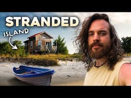 2 Days ALONE on an ISLAND (Camping, Fishing, Cooking)