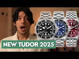 New TUDOR 2025 Watches - Black Bay, Pelagos and more...
