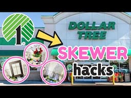 EASY Dollar Tree SKEWER Hacks You’ll Wish You Knew Sooner!