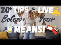20+ Tips to Live Below Your Means in 2025! SAVE MONEY| INFLATION BUSTING | FRUGAL LIVING | Mum of 3!