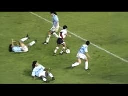 El Burrito Ortega intenta una OBRA MAESTRA! Gambetearse a 6 jugadores y marcar un GOL! 😳🔥 (1994)