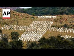 Hillside of white crosses fuels misleading story about South Africa farm killings