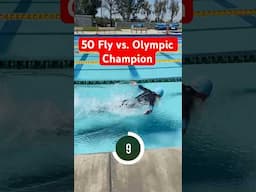 Comparing 50 Fly Times With Olympic Champion: Caeleb Dressel
