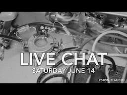 Live Chat | Saturday June 14