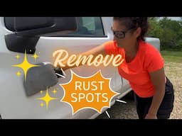 How to Remove Rust Spots from Your Car Truck Vehicle using Iron X | Iron Contamination Explained
