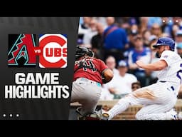 D-backs vs. Cubs Game Highlights (4/18/25) | MLB Highlights