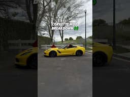 Corvette Mod Breakdown 💰💰