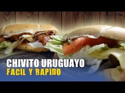 Como hacer CHIVITO URUGUAYO! La Receta MÁS FÁCIL | Lautaro Urtiaga
