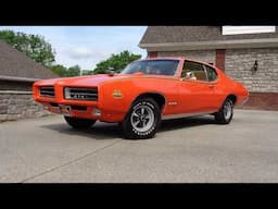 1969 Pontiac GTO 400 Ram Air III 4 Speed in Carousel Red & Ride on My Car Story with Lou Costabile