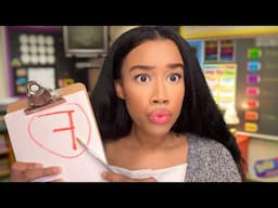 ASMR Teacher Explains Test Answers to You on The Last Day of School 📚👩🏽‍🏫 (Semi-audible Whispering)