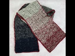 Whispers of Winter Crochet Scarf Tutorial