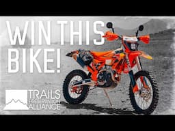 Bike Giveaway - 2025 KTM 350 EXC-F Red Bull Champion Edition | Trails Preservation Alliance