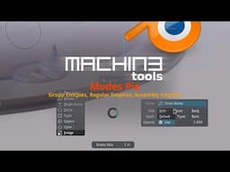 MACHIN3tools 1.12 - Group Empties, Regular Empties and Assemblies in the Modes Pie