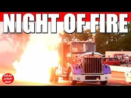 Bob Motz Jet Truck Drag Racing Night of Fire