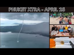 Another Phuket whirlwind, Trouble for local crypto exchanges, Man fatally slips || Thailand News
