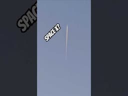 Is this SpaceX or an UFO? #shorts